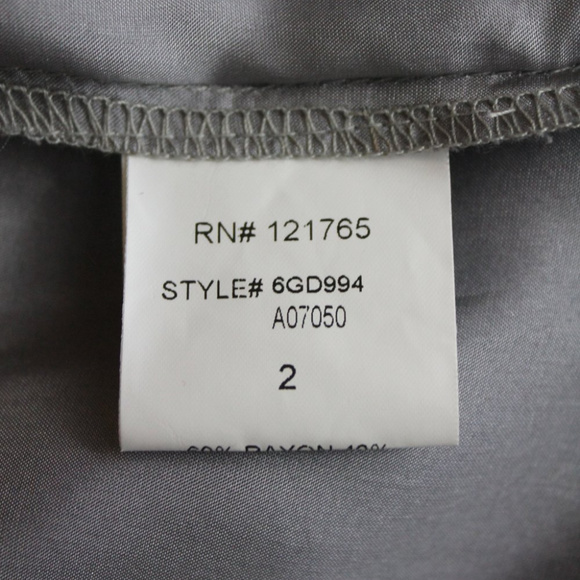 Poleci layered Raw Silk Tunic Toga Dress Y2k 2 Small Vintage New With Tags - Picture 8 of 8